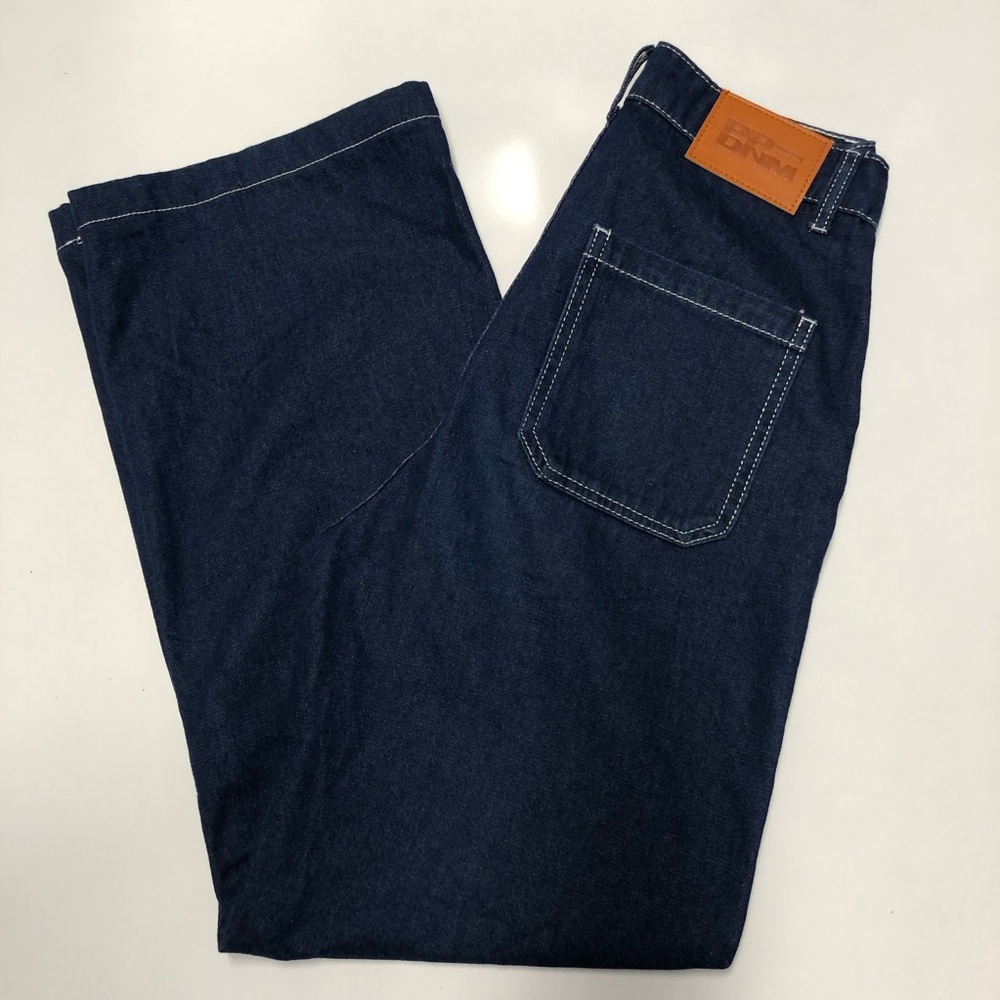 Princess Polly denim high rise wide leg jeans size 4